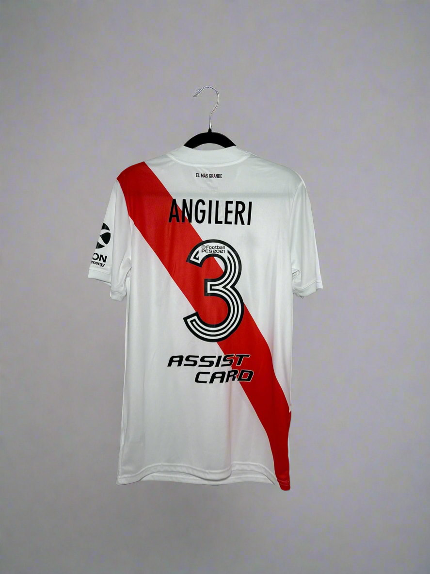 River Plate Angileri #3 - adidas - 2020/2021 - HOME Kit