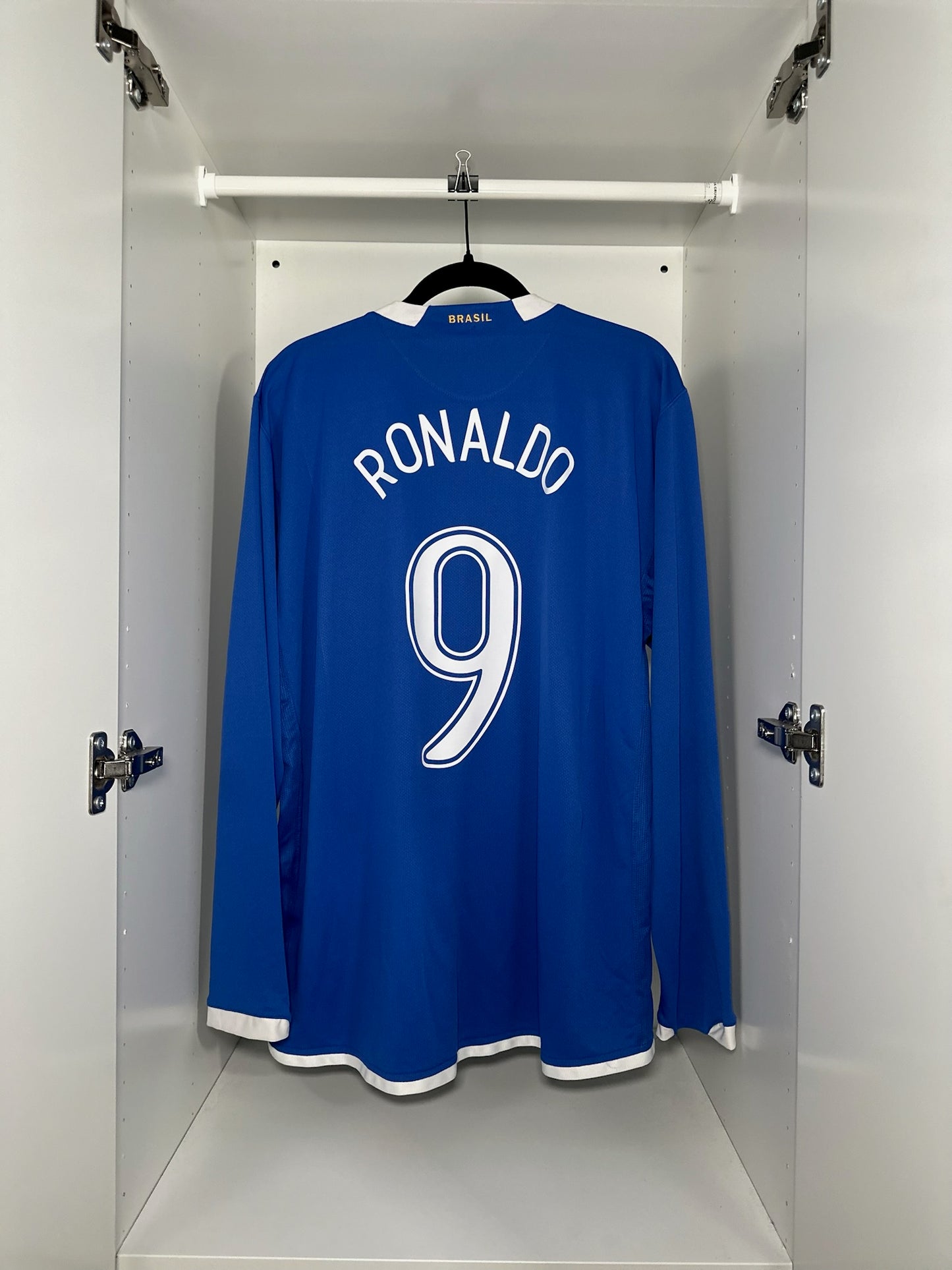 Brazil Ronaldo #9 - Nike - 2006/2007 - AWAY Kit