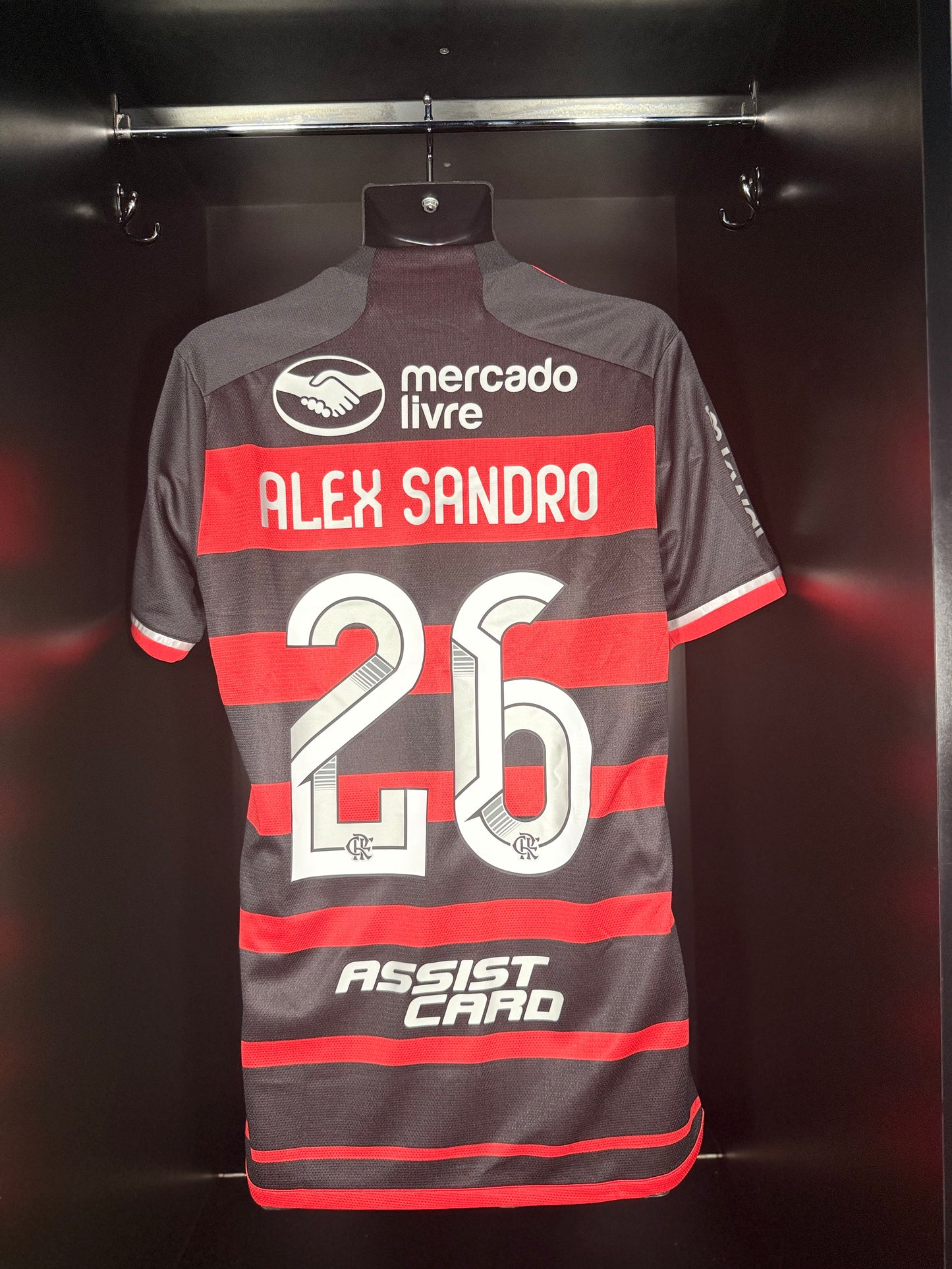 Flamengo Alex Sandro #26 - adidas - 2024/2025 - HOME Kit