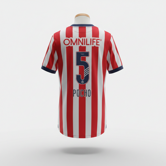 2024-2025 Chivas Guadalajara Pocho HOME Kit Soccer Jersey Football Shirt Puma XL Authentic