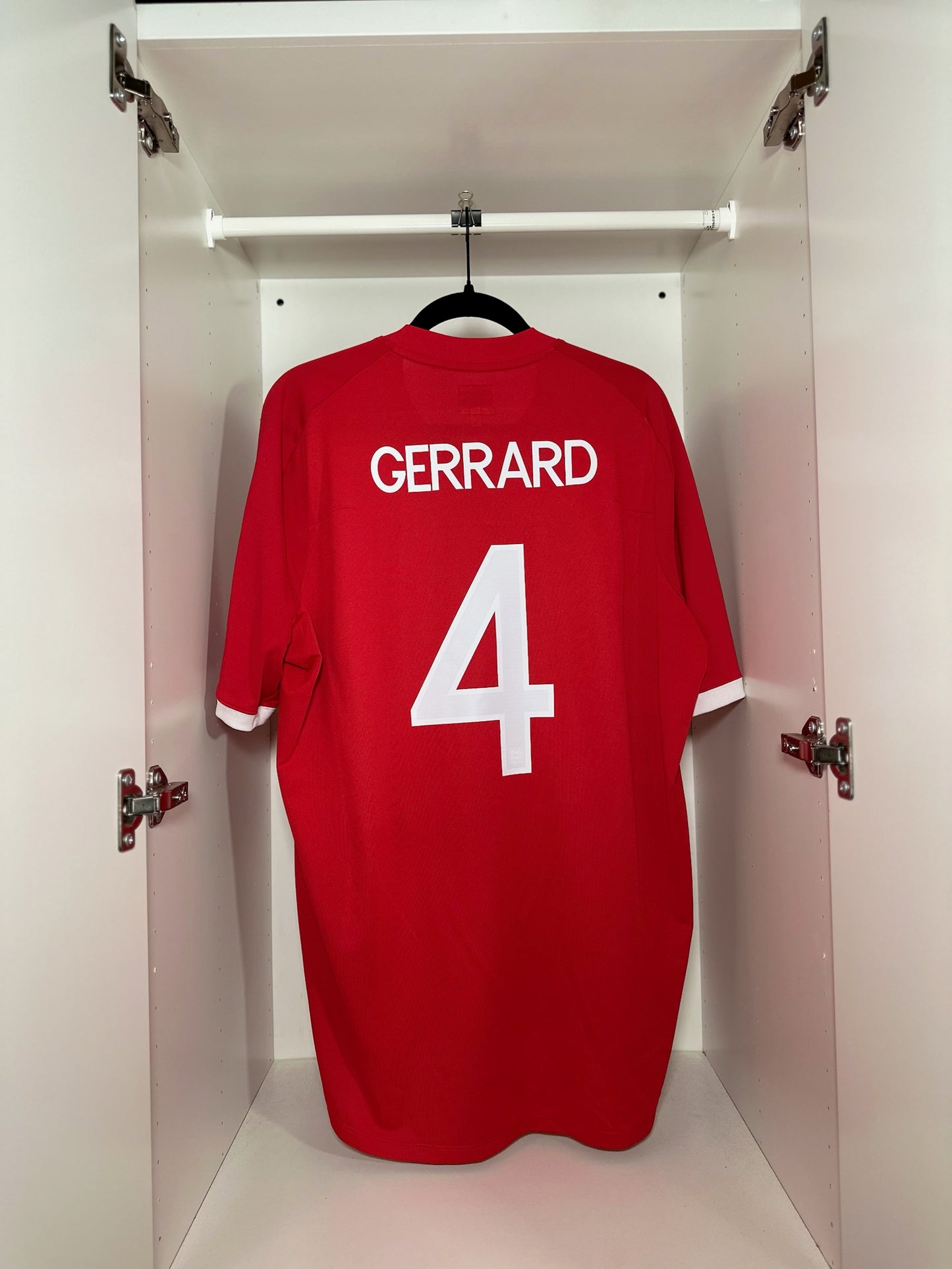 England Gerrard #4 - Umbro - 2009/2010 - AWAY Kit