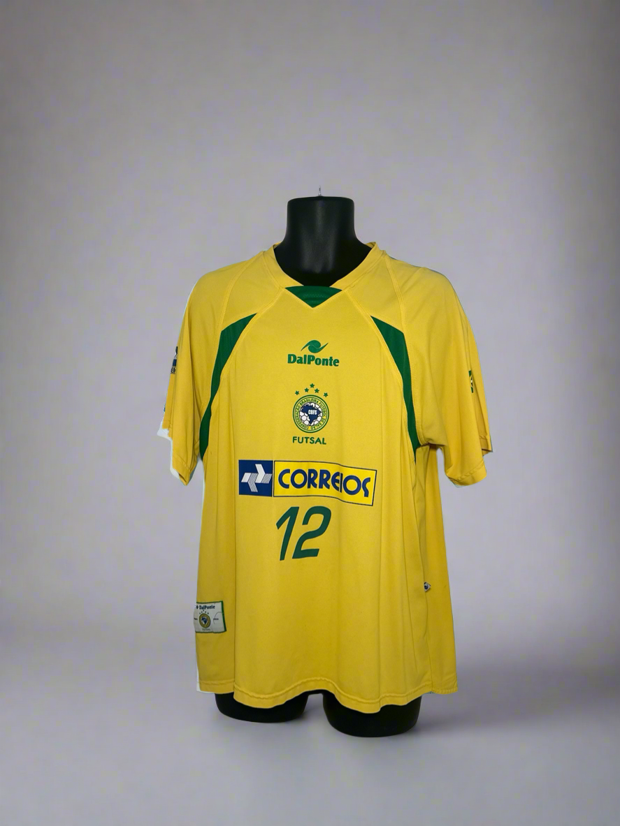 Brazil (Futsal) Falcao #12 - DalPonte - 2004/2005 - HOME Kit