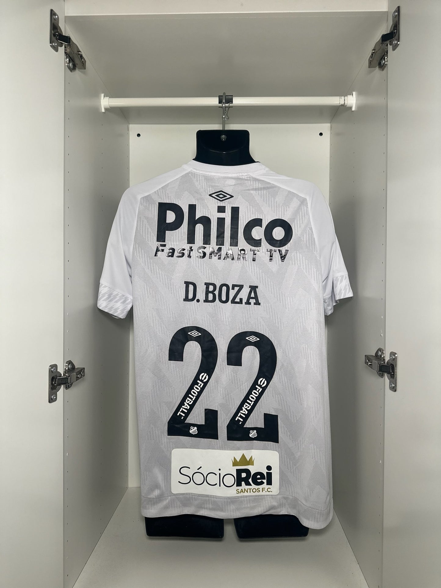 Santos D. Boza #22 - Umbro - 2021/2022 - HOME Kit