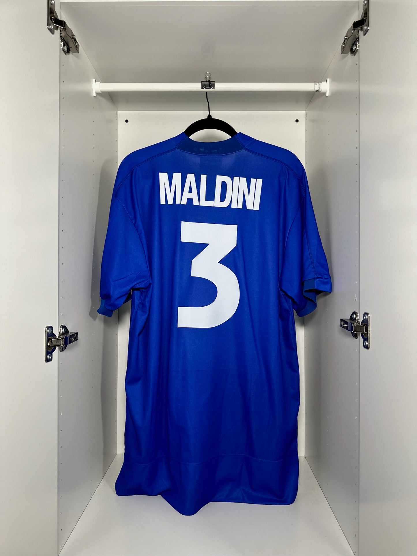 Italy Maldini #3 - Kappa - 1999/2000 - HOME Kit