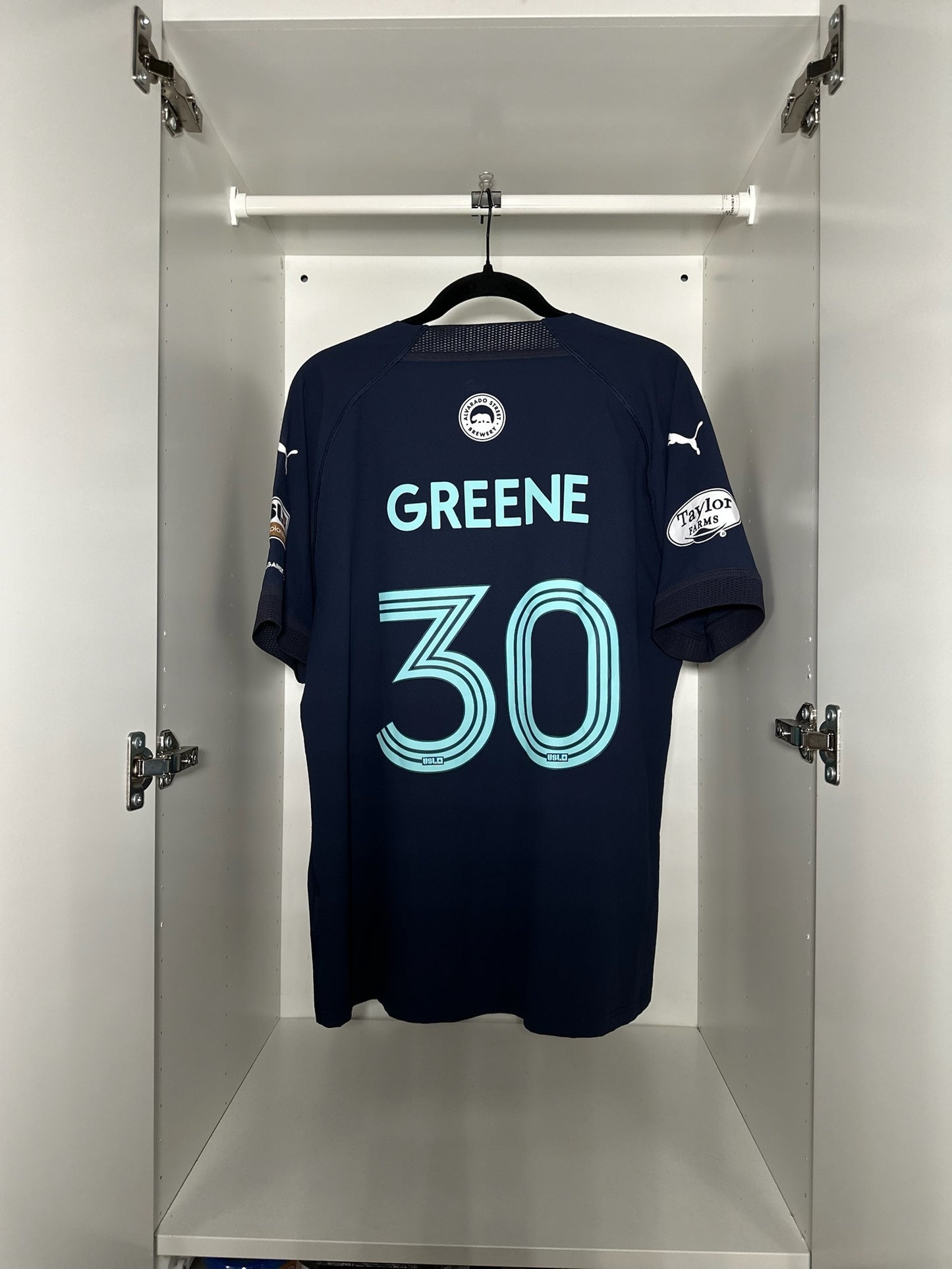 Monterey Bay FC Union Greene #30 - Puma - 2023/2024 - HOME Kit