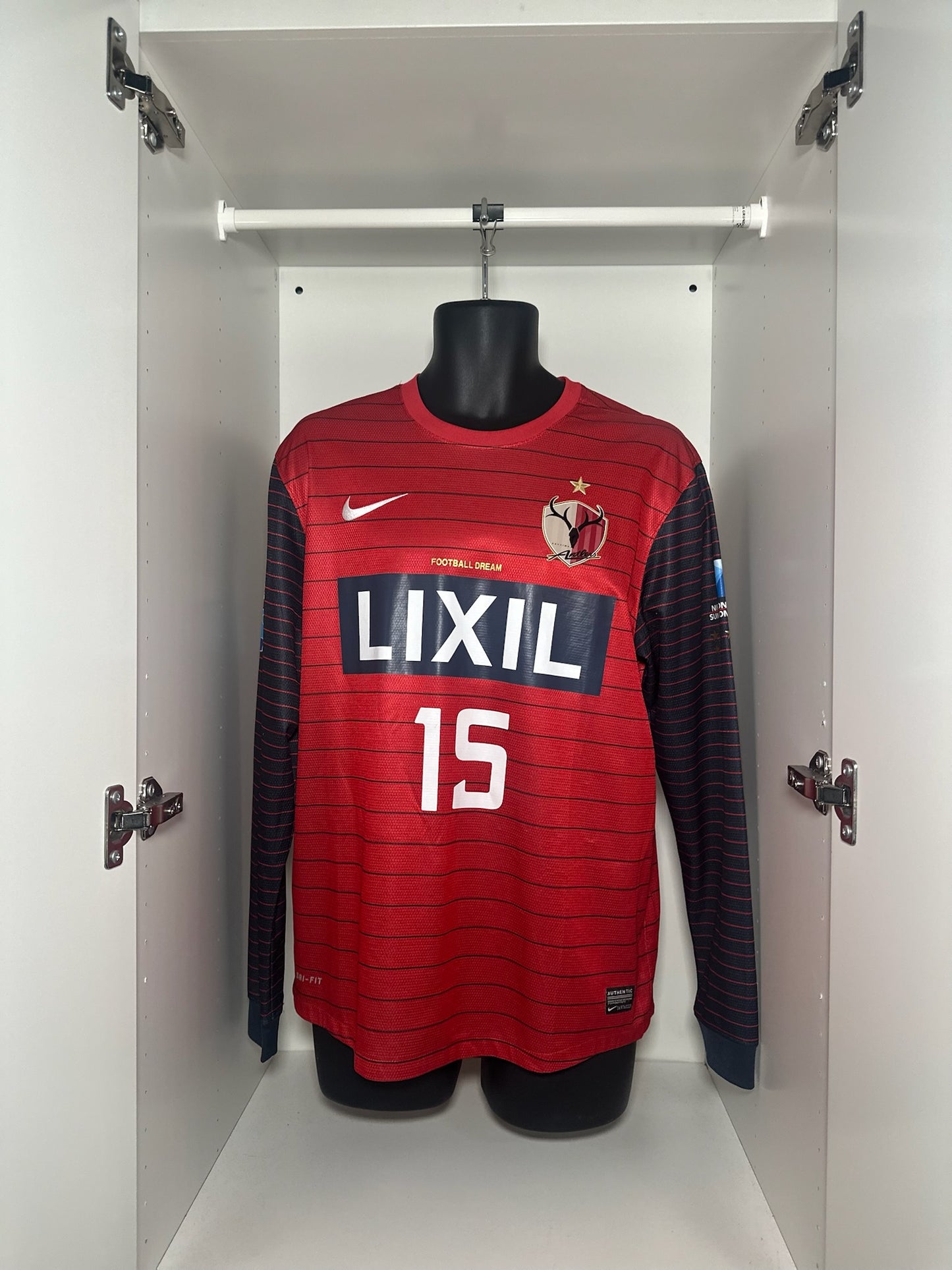 Kashima Antlers #15 - Nike - 2013/2014 - HOME Kit