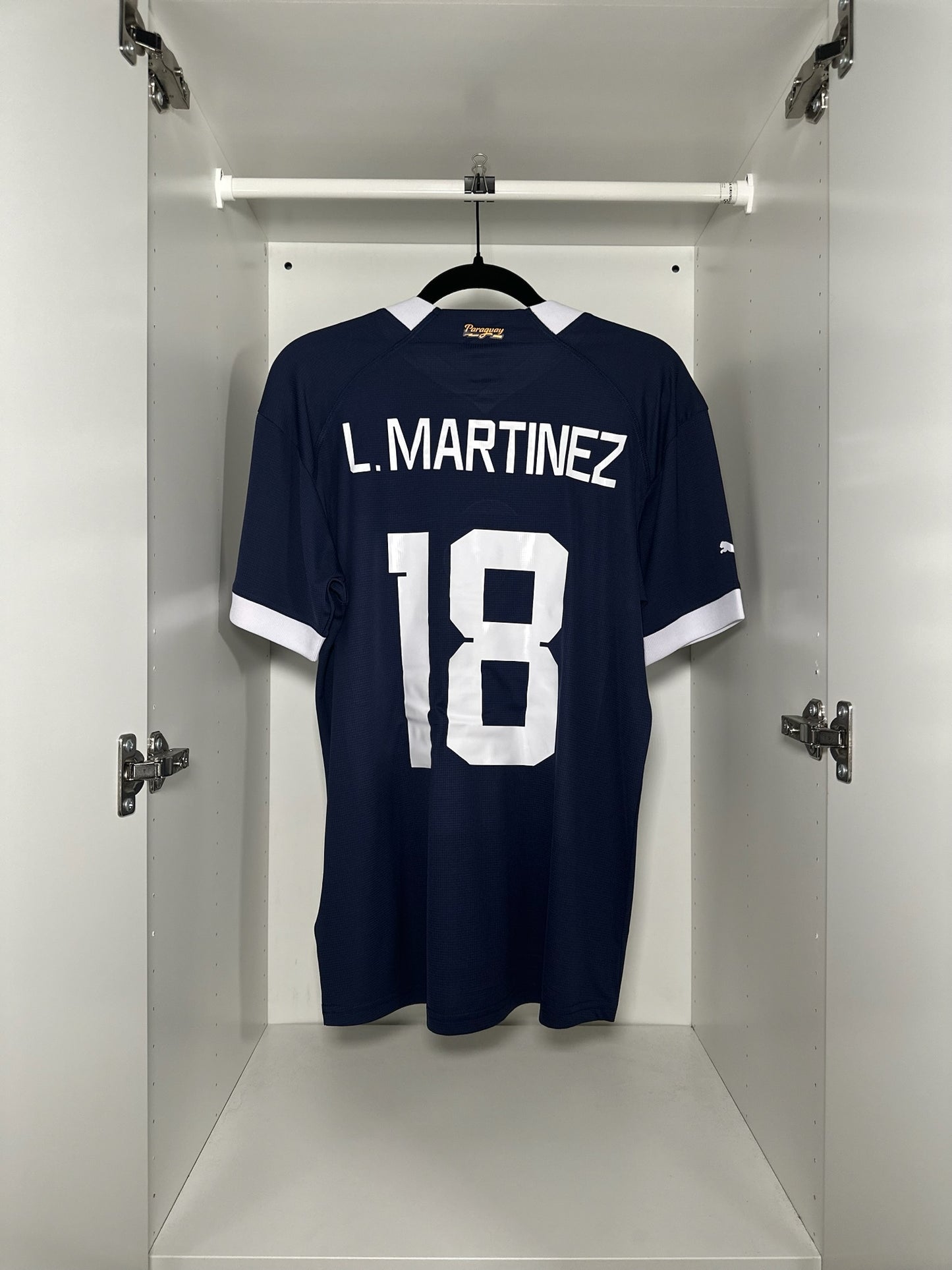 Paraguay WYNT U-16 L. Martinez #18 - Puma - 2022/2023 - AWAY Kit