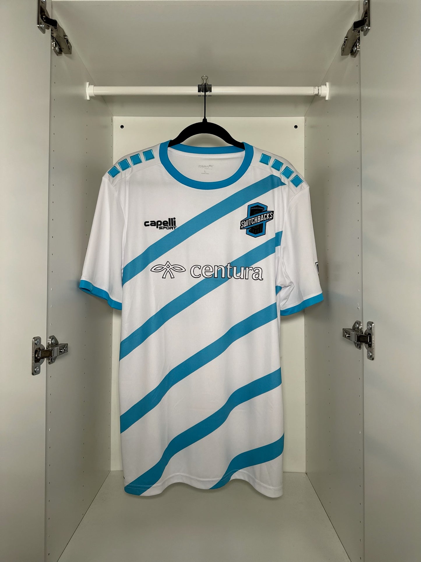 Colorado Springs Switchbacks Barry #10 - Capelli - 2021/2022 - AWAY Kit
