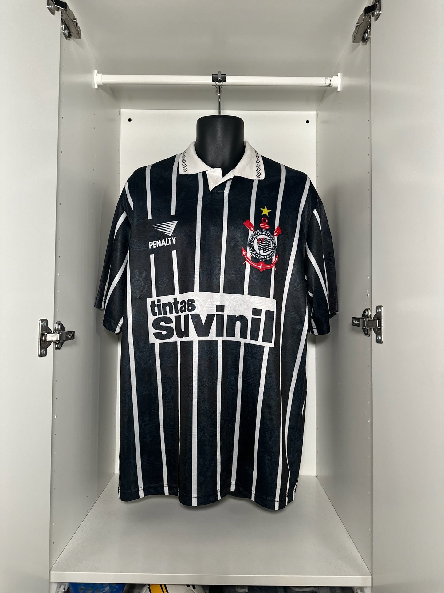Corinthians #7 - Penalty - 1995/1996 - AWAY Kit