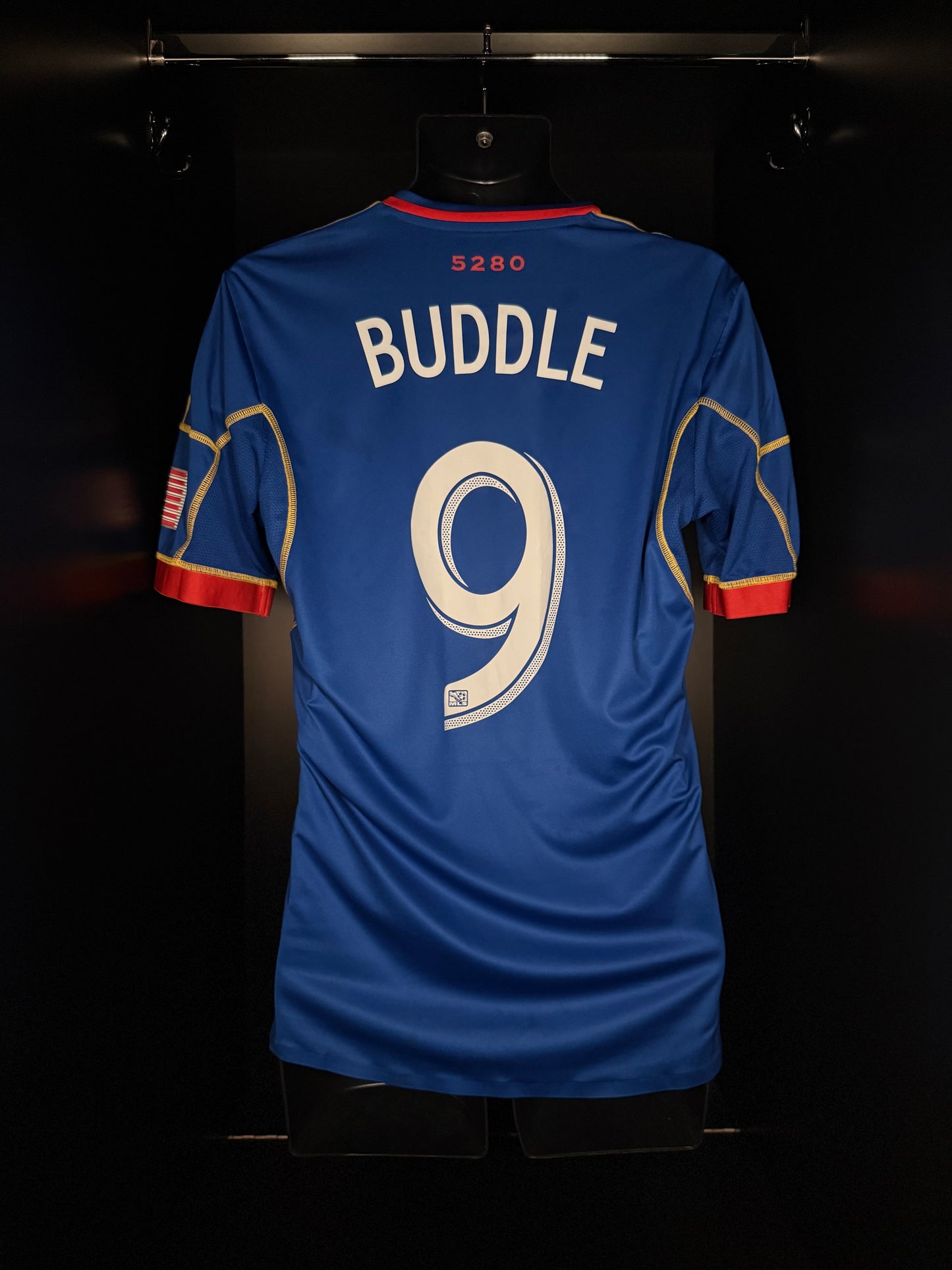 2013-2014 Colorado Rapids Buddle AWAY Kit Soccer Jersey Shirt adidas Medium Authentic
