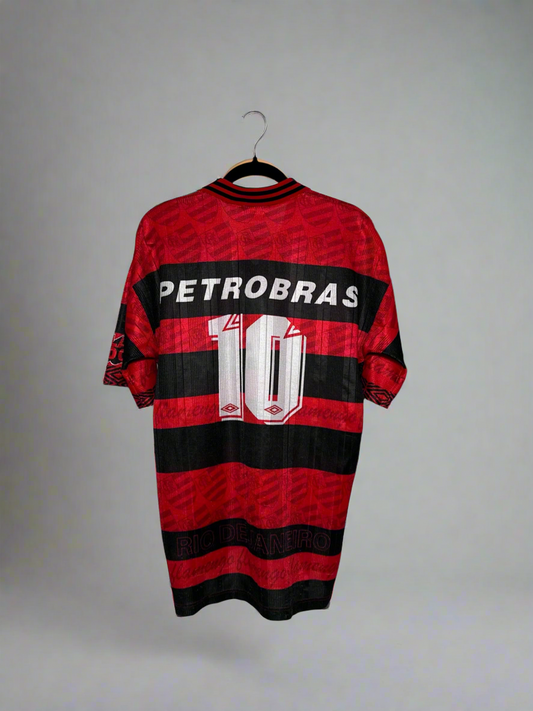 Flamengo #10 - Umbro - 1995/1996 - HOME Centenary Kit
