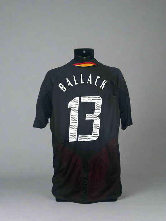 Germany Ballack #13 - adidas - 2004/2005 - AWAY Kit