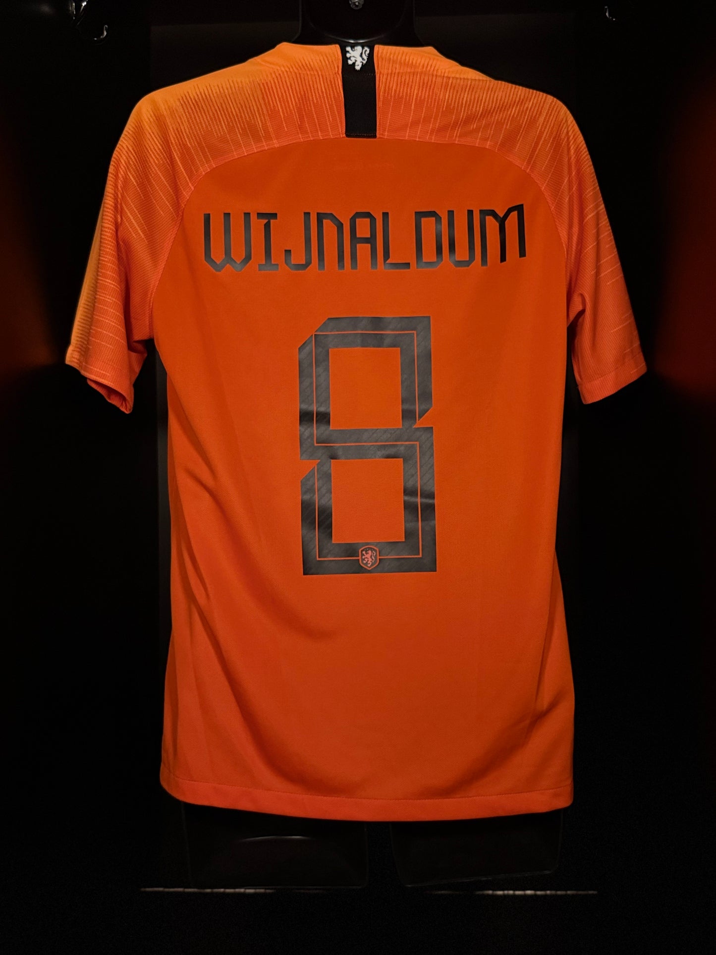 2018-2019 Netherlands Wijnaldum HOME Kit Soccer Jersey Shirt Nike Medium Authentic