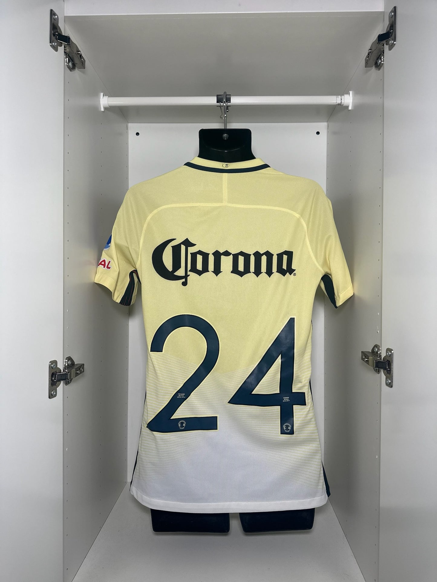 Club America "Oribe Peralta" #24 - Nike - 2016/2017 - HOME "Centenario" Kit