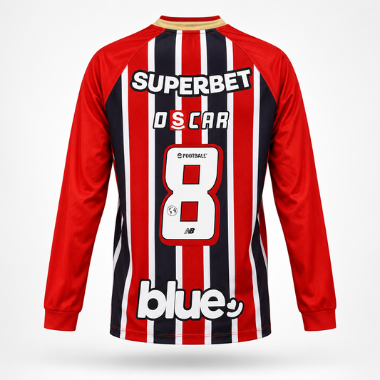 2025-2026 São Paulo FC Oscar AWAY Kit Soccer Jersey Football Shirt New Balance Medium Authentic