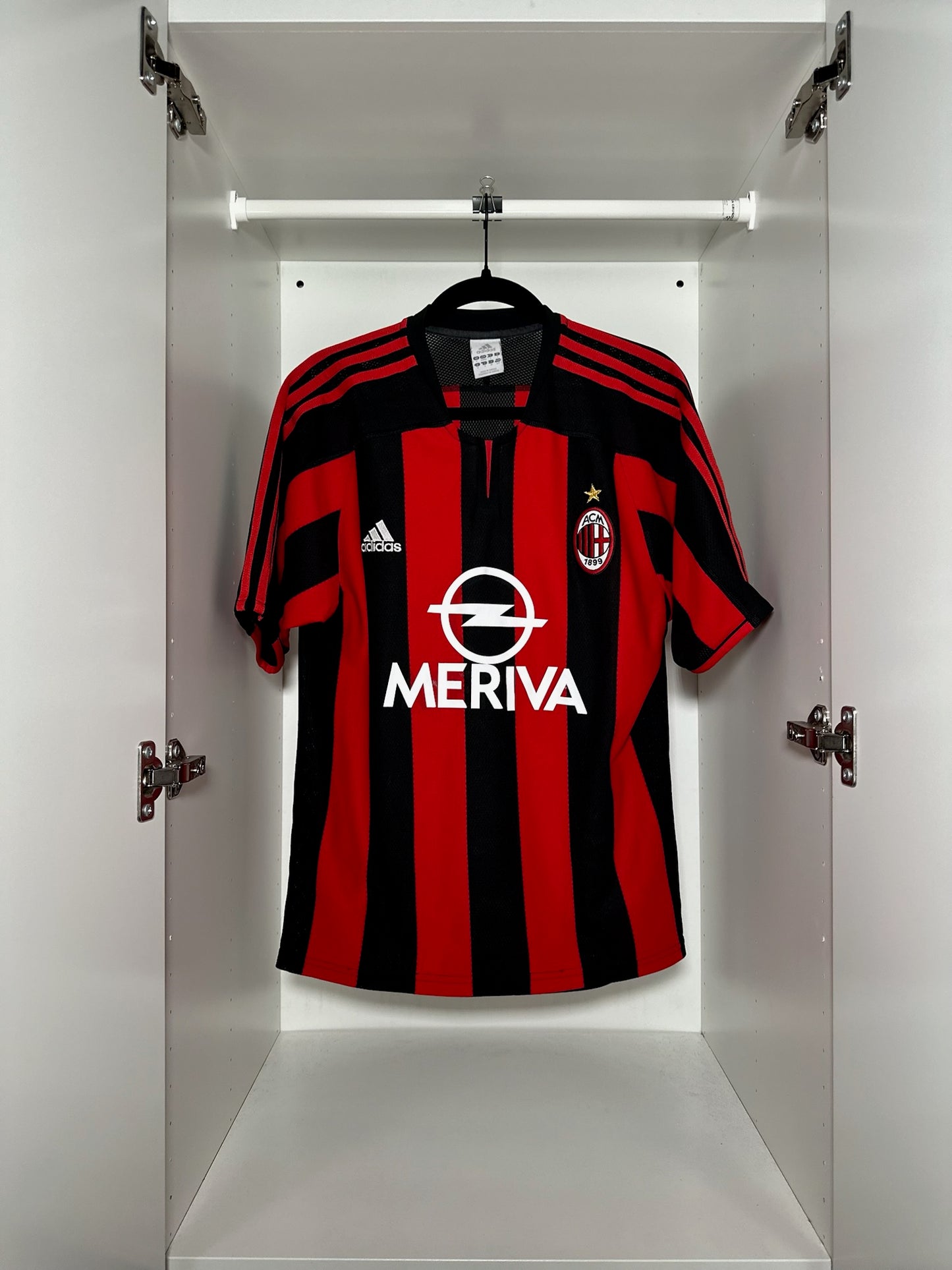 AC Milan Maldini #3 - adidas - 2003/2004 - HOME Kit