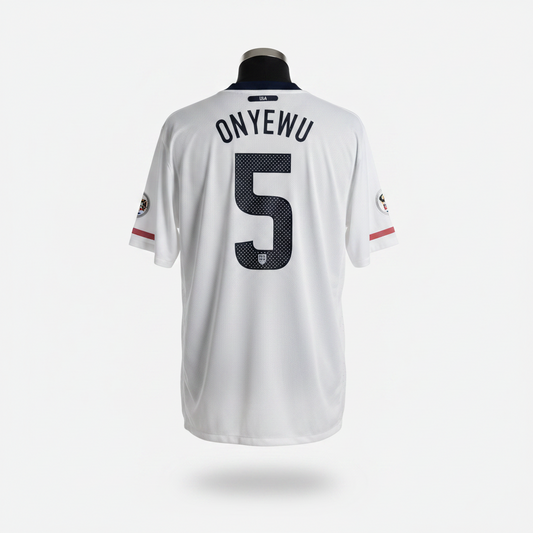 2010-2011 United States (USA) Onyewu HOME Kit Soccer Jersey Football Shirt Nike XXL Authentic