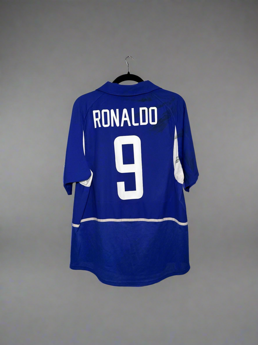 Brazil Ronaldo #9 - Nike - 2002/2003 - AWAY Kit