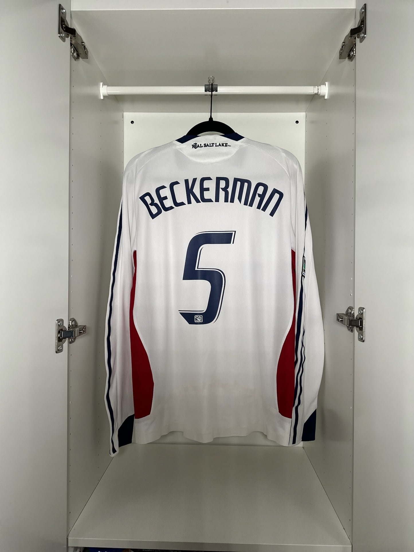 Real Salt Lake Beckerman #5 - adidas - 2008/2009 - AWAY Kit