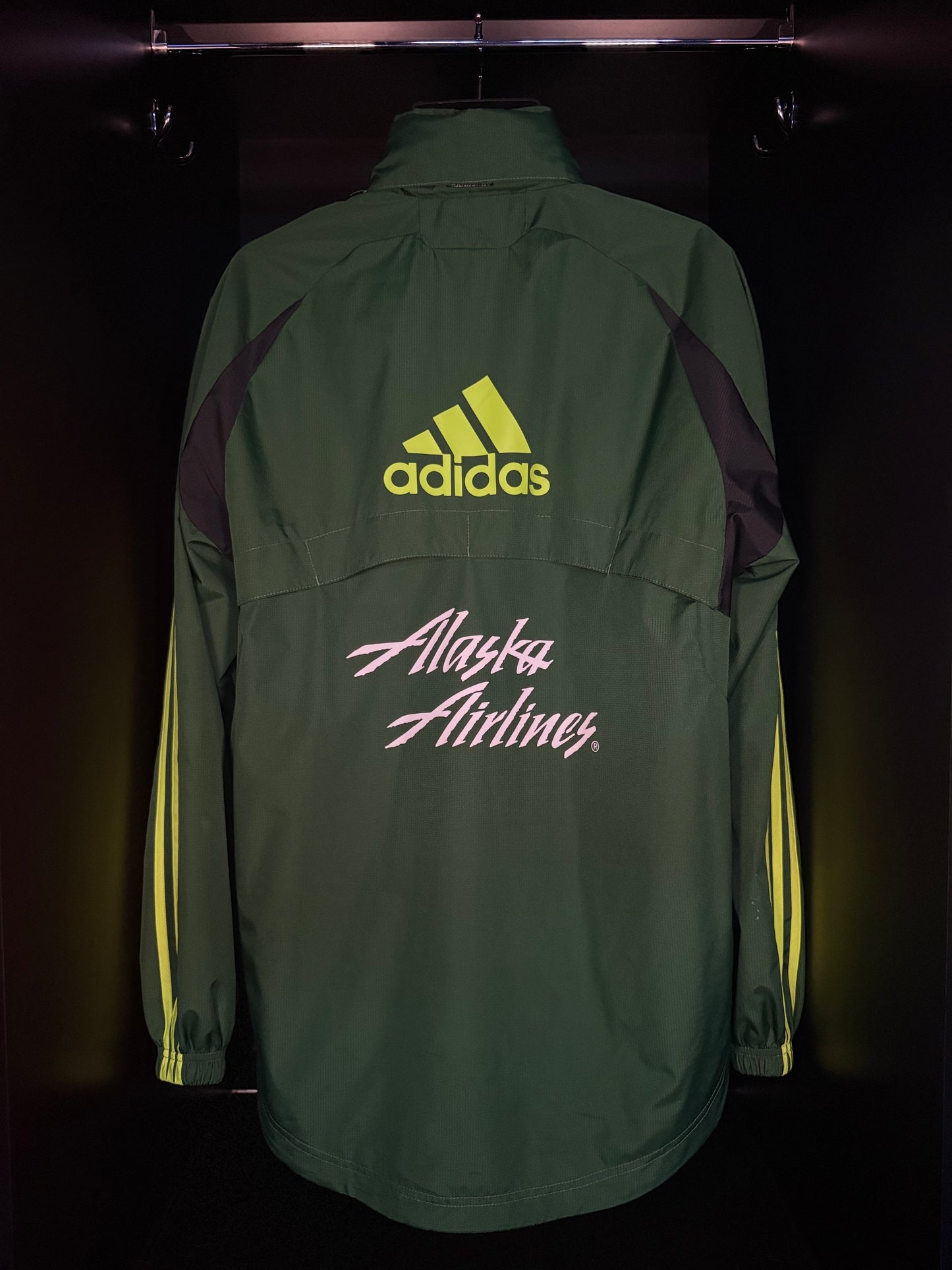2012-2013 Portland Timbers TRAINING Soccer Jacket adidas Medium Authentic