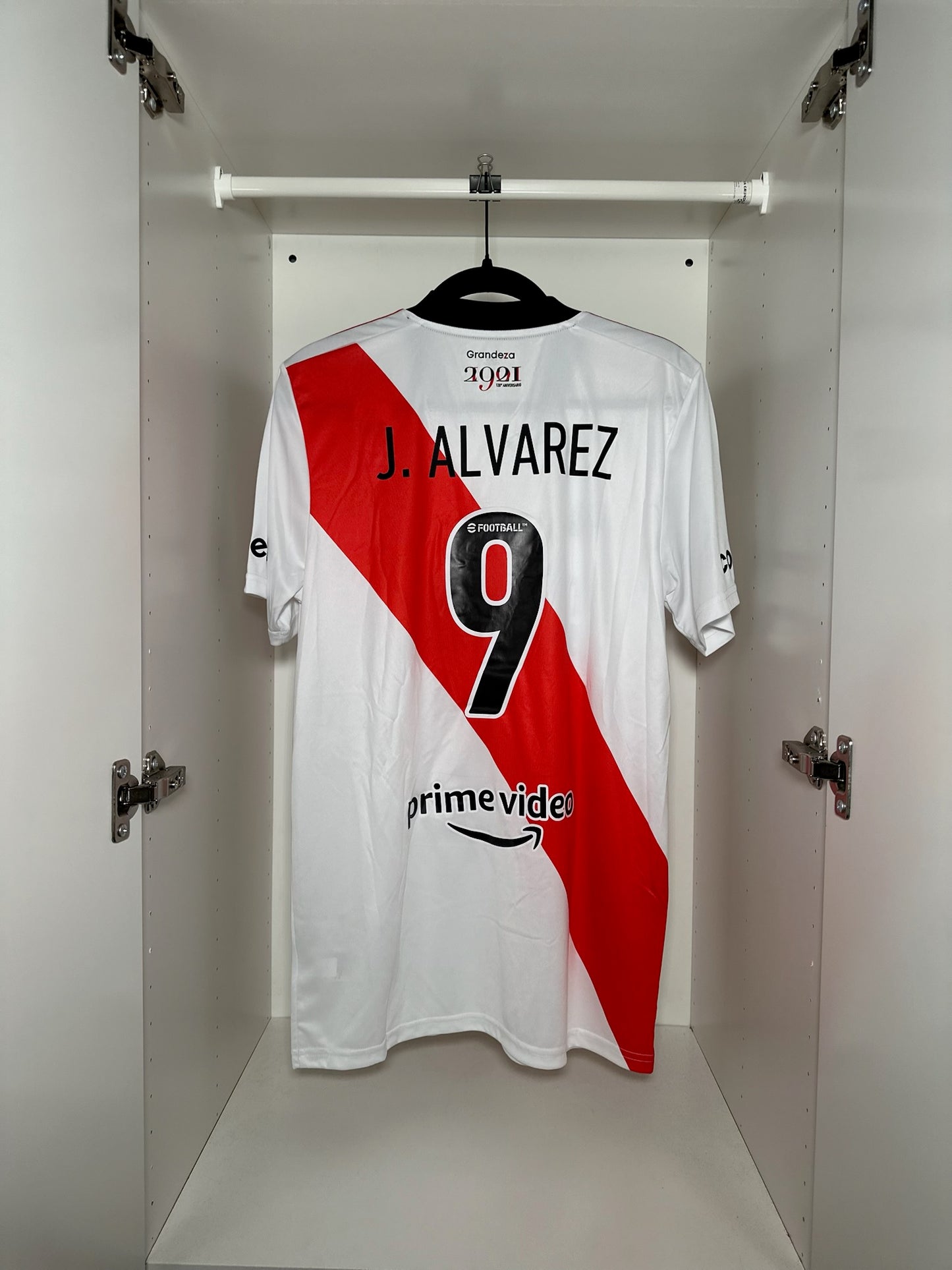 River Plate J. Alvarez #9 - adidas - 2021/2022 - HOME Kit