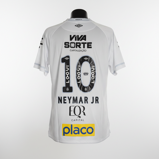 2025-2026 Santos Neymar Jr. HOME Kit Soccer Jersey Football Shirt Umbro Large Authentic