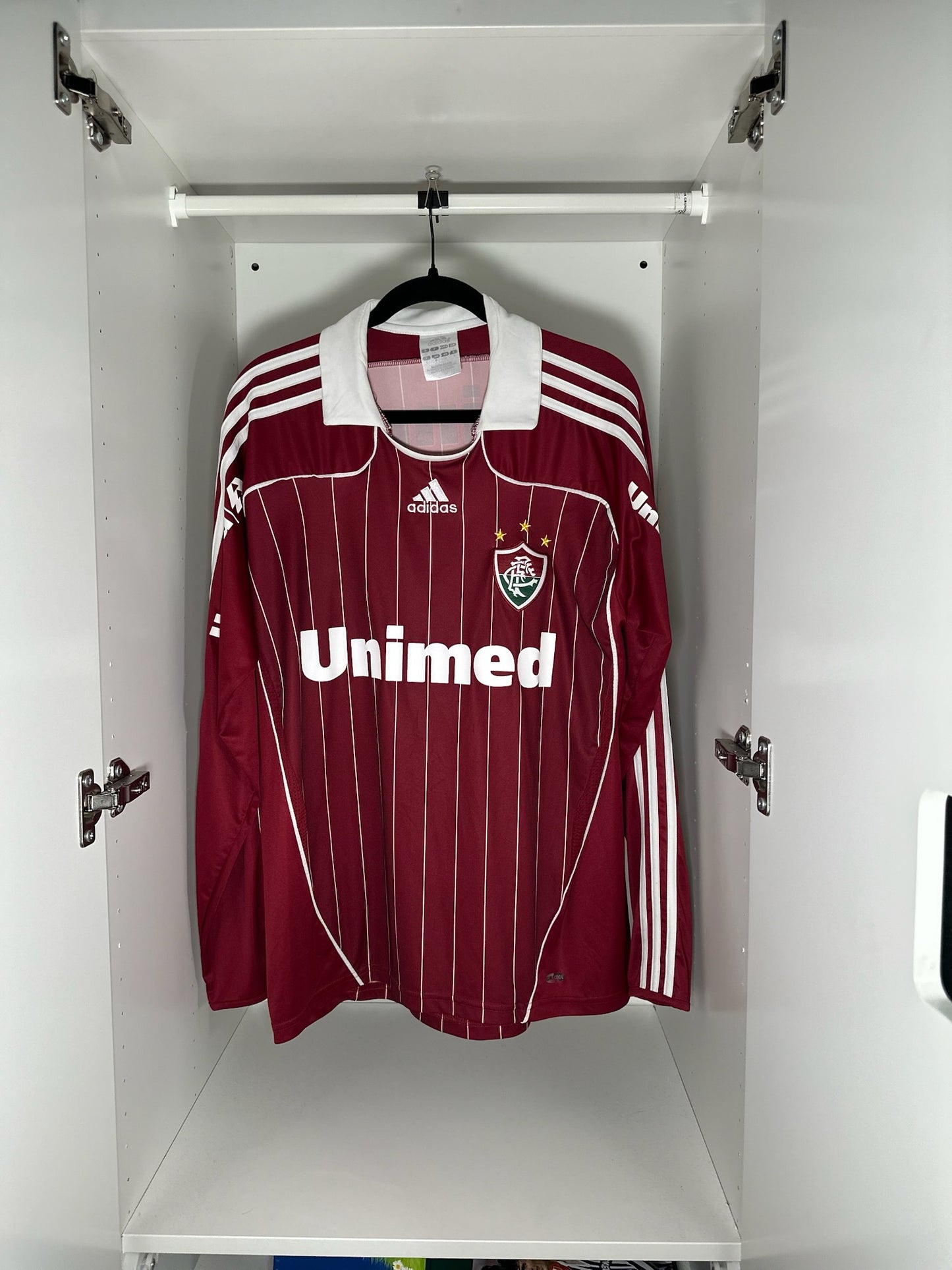 Fluminense Luiz Alberto #4 - adidas - 2007/2008 - THIRD Kit