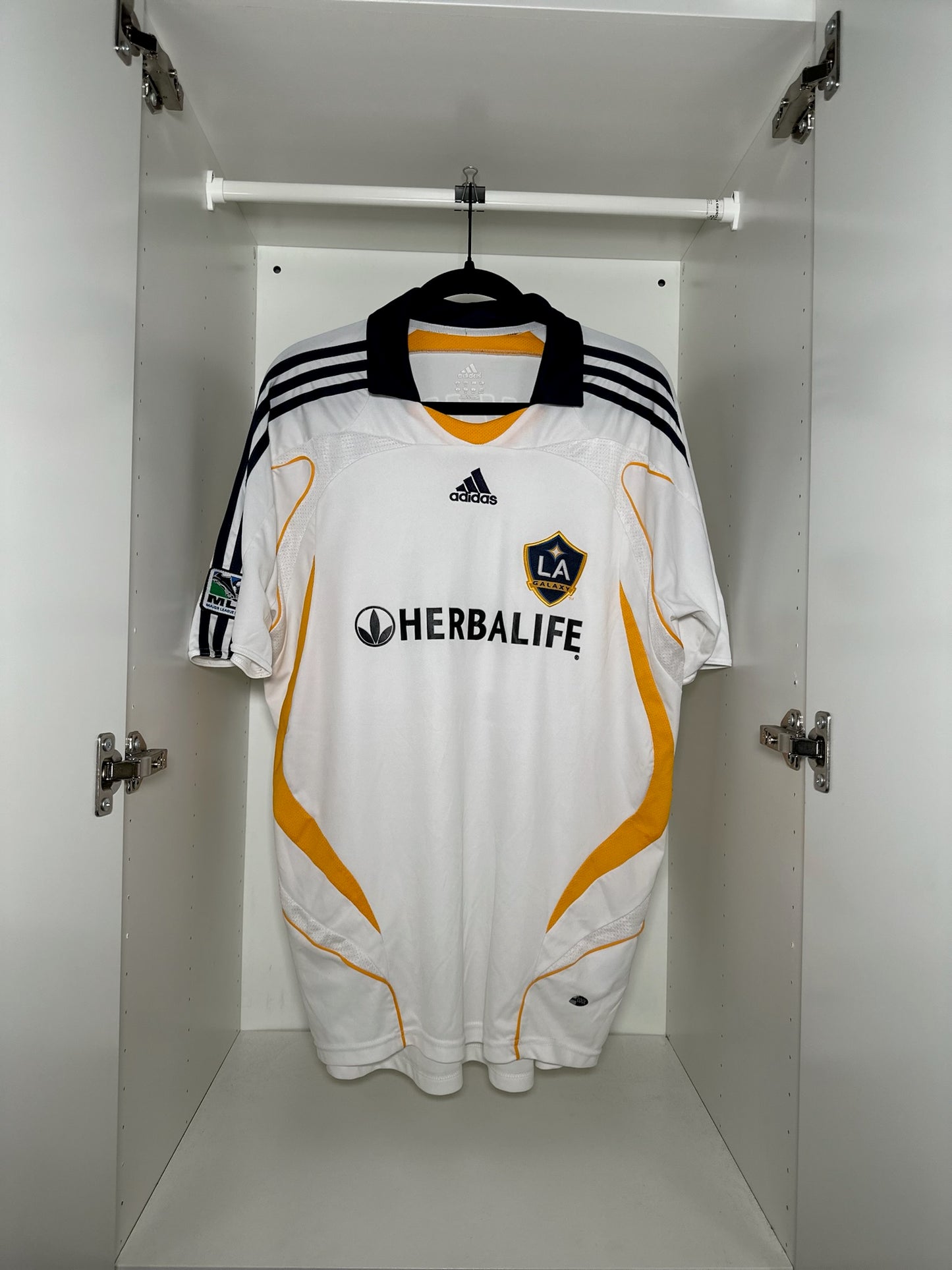 LA Galaxy Beckham #23 - adidas - 2007/2008 - HOME Kit