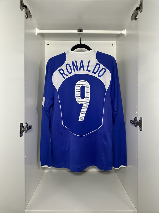 Brazil Ronaldo #9 - Nike - 2004/2005 - AWAY Kit