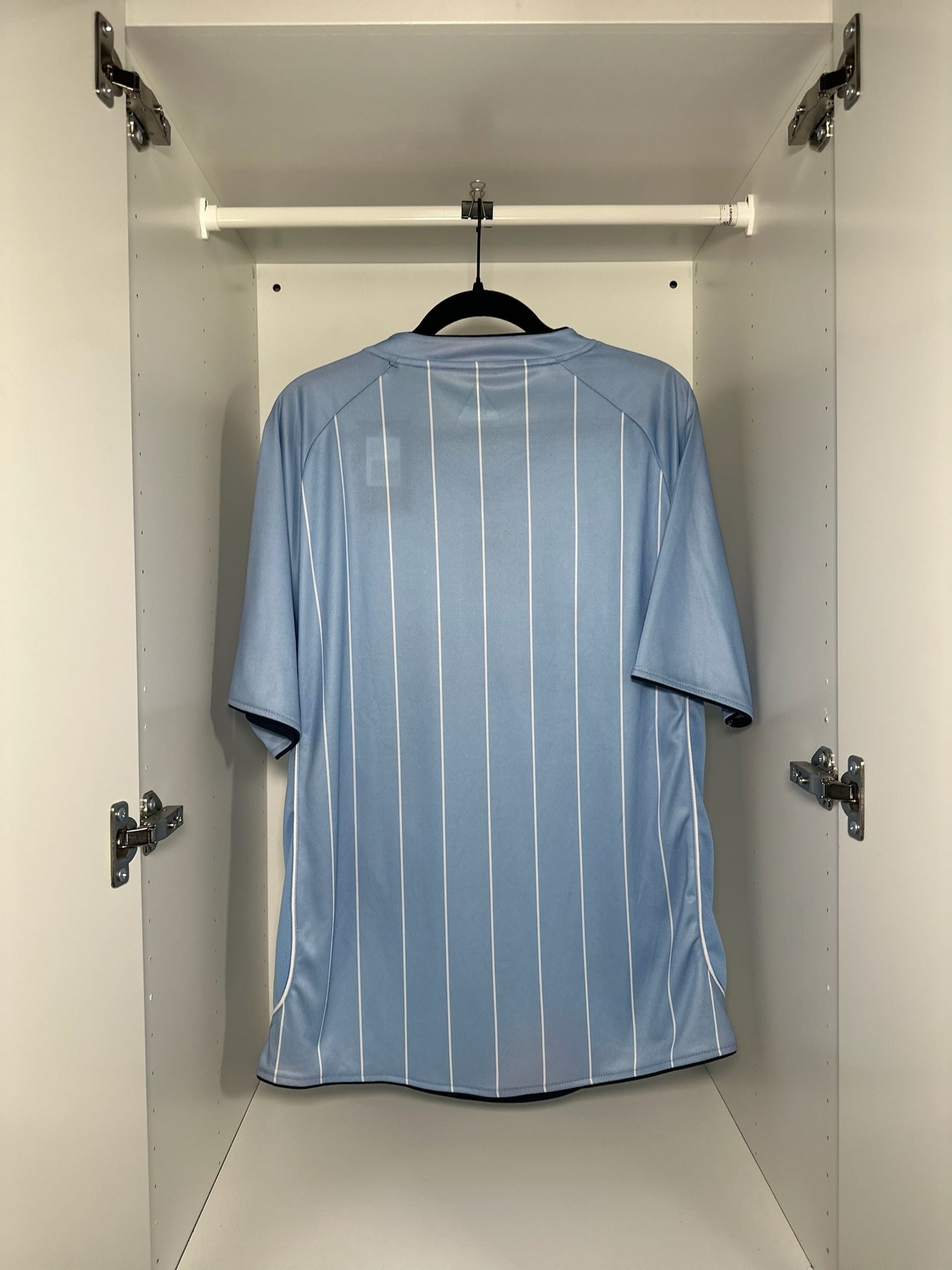 Manchester City - Le Coq Sportif - 2007/2008 - HOME Kit