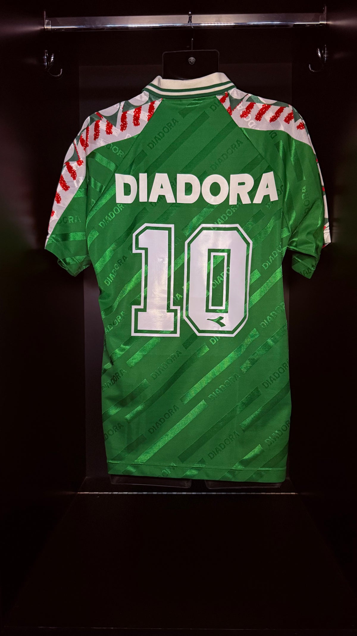 1997-1998 XV de Novembro AWAY Kit Soccer Jersey Football Shirt Diadora Large
