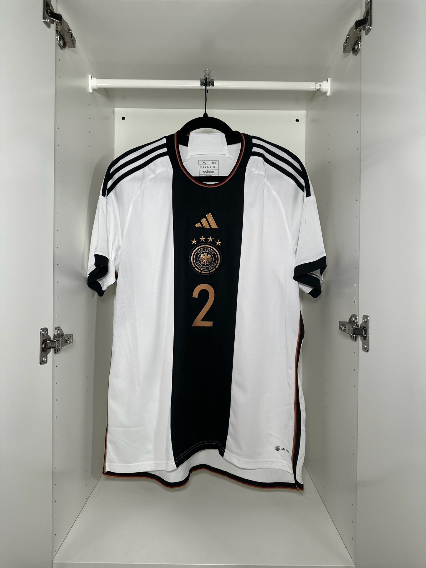 Germany Rudiger #2 - adidas - 2022/2023 - HOME Kit