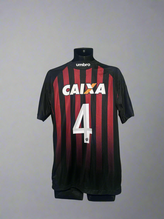 Athletico (PR) Paranaense #4 - Umbro - 2017/2018 - HOME Kit