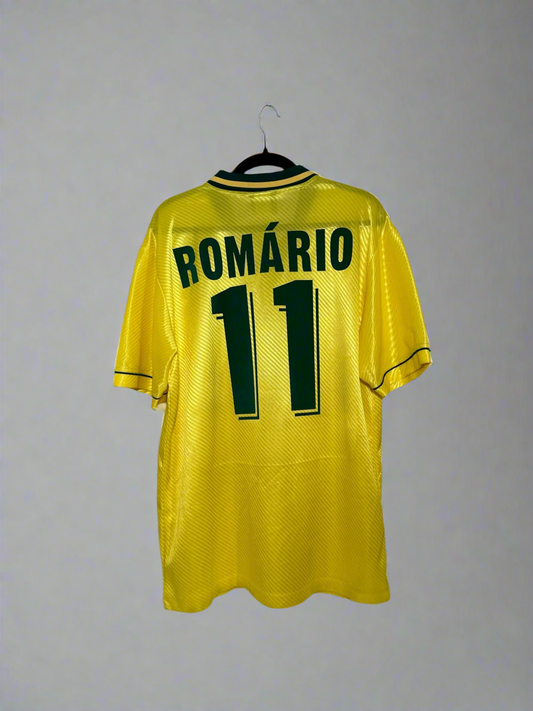 Brazil Romario #11 - Umbro - 1995/1996 - HOME Kit