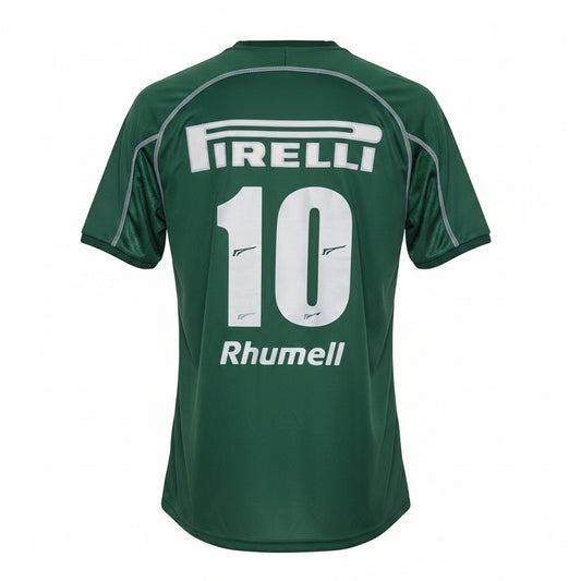 2002-2003 Palmeiras HOME Kit Soccer Jersey Shirt Rhumell Small Authentic