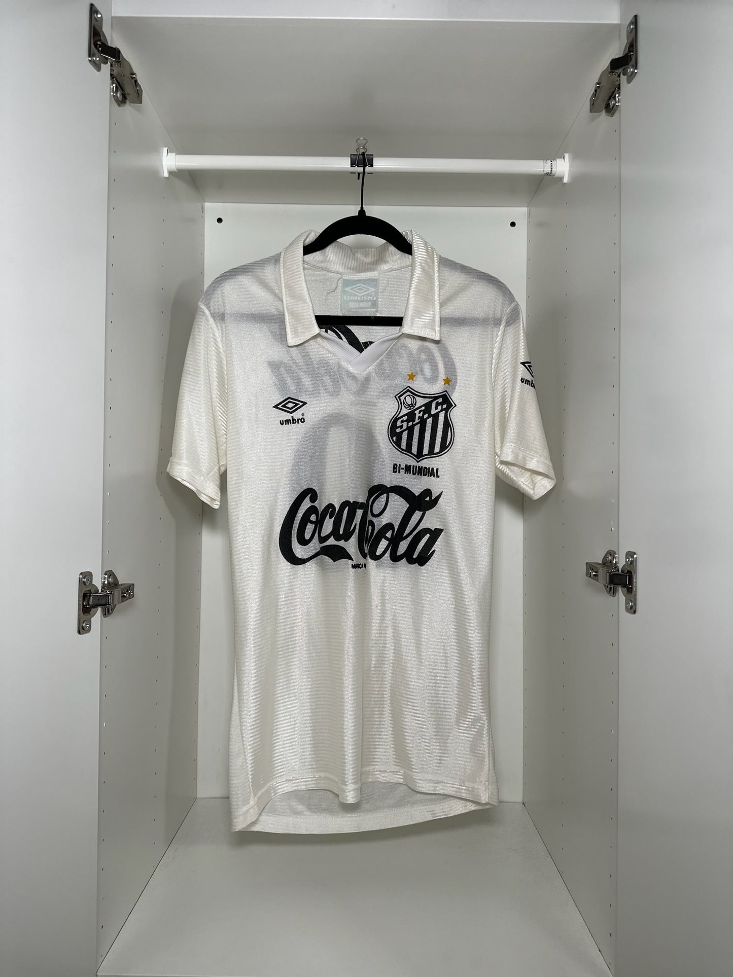 Santos #10 - Umbro - 1991/1992 - HOME Kit