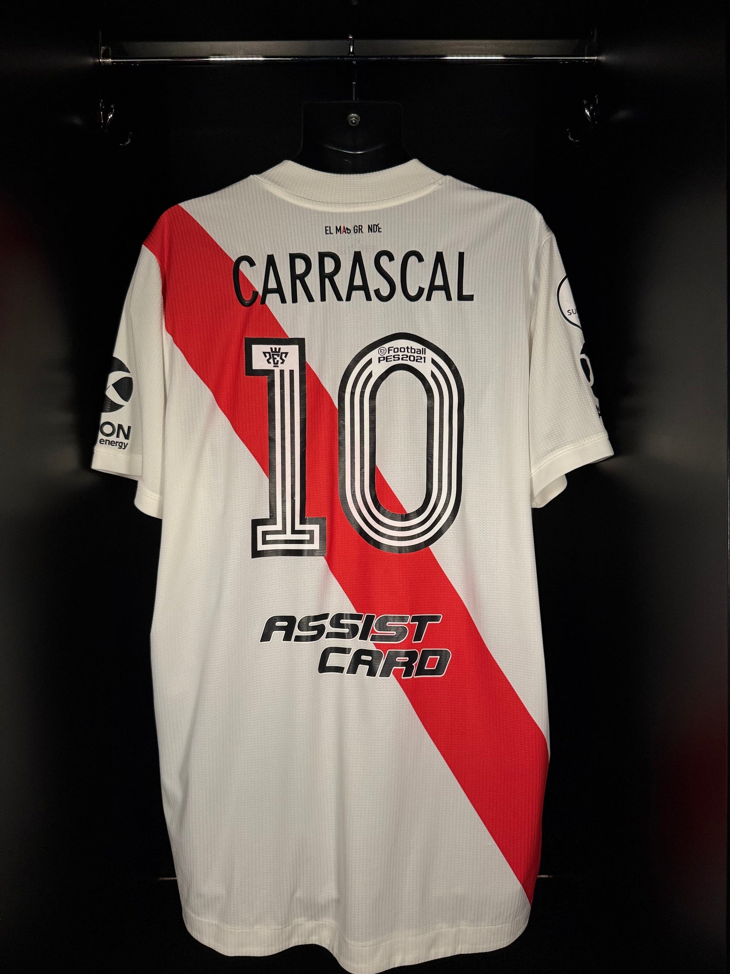 River Plate Carrascal #10 - adidas - 2020/2021 - HOME Kit