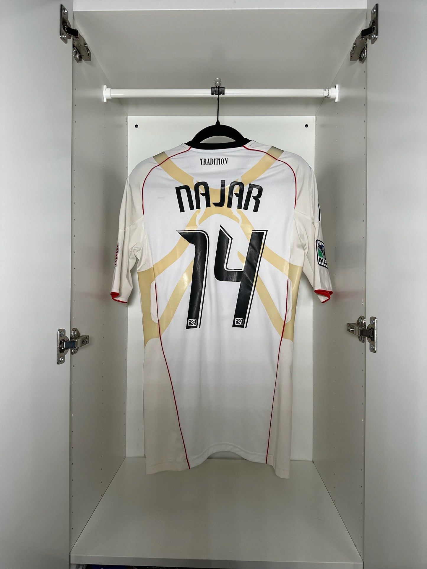 D.C. United Najar #14 - adidas - 2010/2011 - AWAY Kit