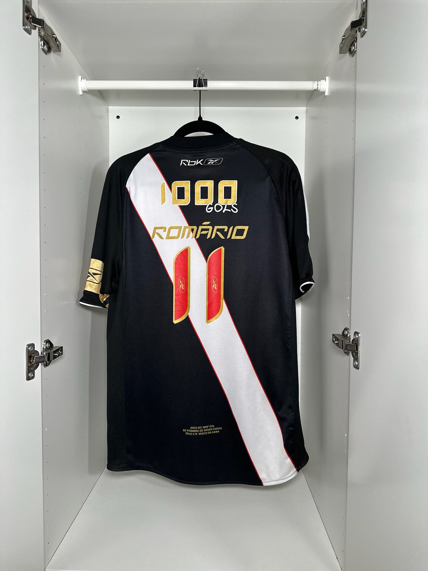 Vasco da Gama Romario #11 - Reebok - 2006/2007 - HOME "1000 Gols" Special Edition Kit