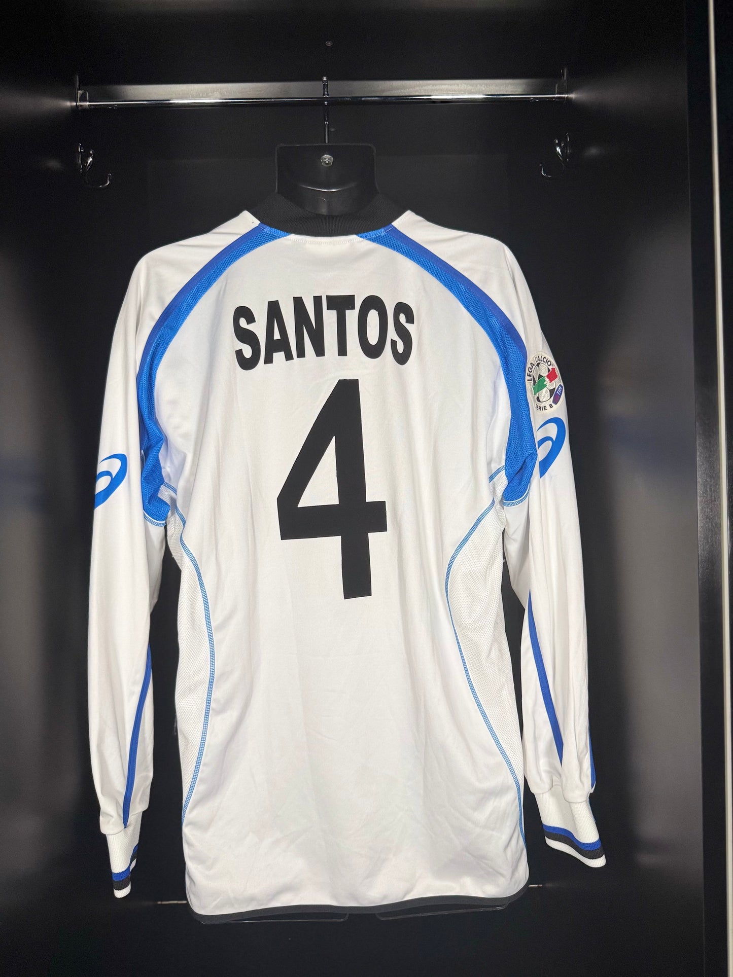 Atalanta Santos #4 - Asics - 2003/2004 - AWAY Kit