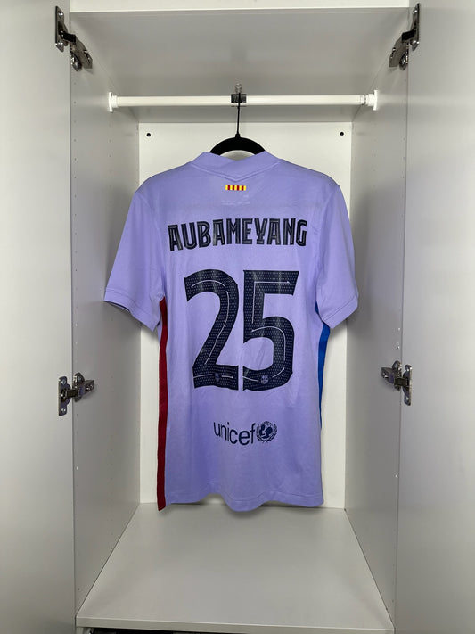 Barcelona Aubameyang #25 - Nike - 2021/2022 - AWAY Kit