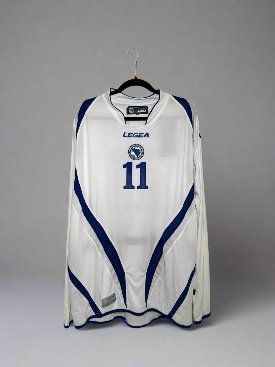 Bosnia and Herzegovina Dzeko #11 - Legea - 2010/2011 - AWAY Kit