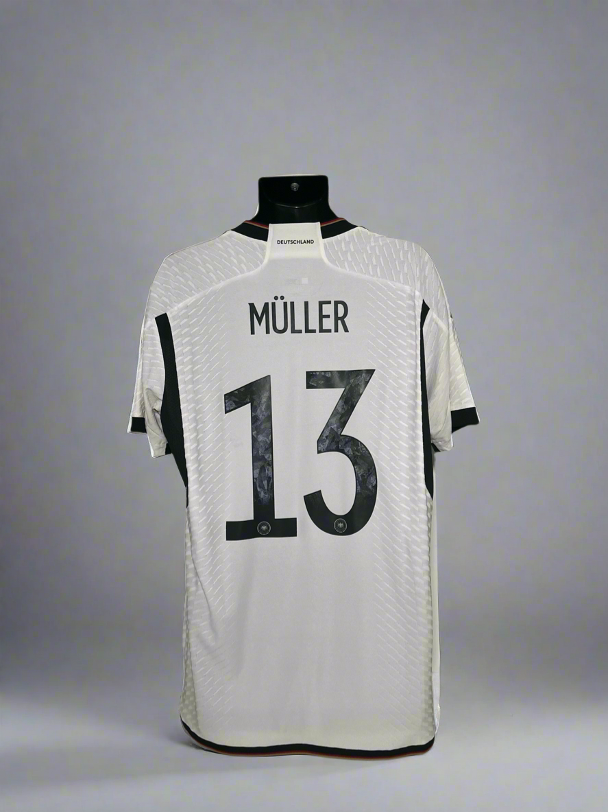 Germany Muller #13 - adidas - 2022/2023 - HOME Kit