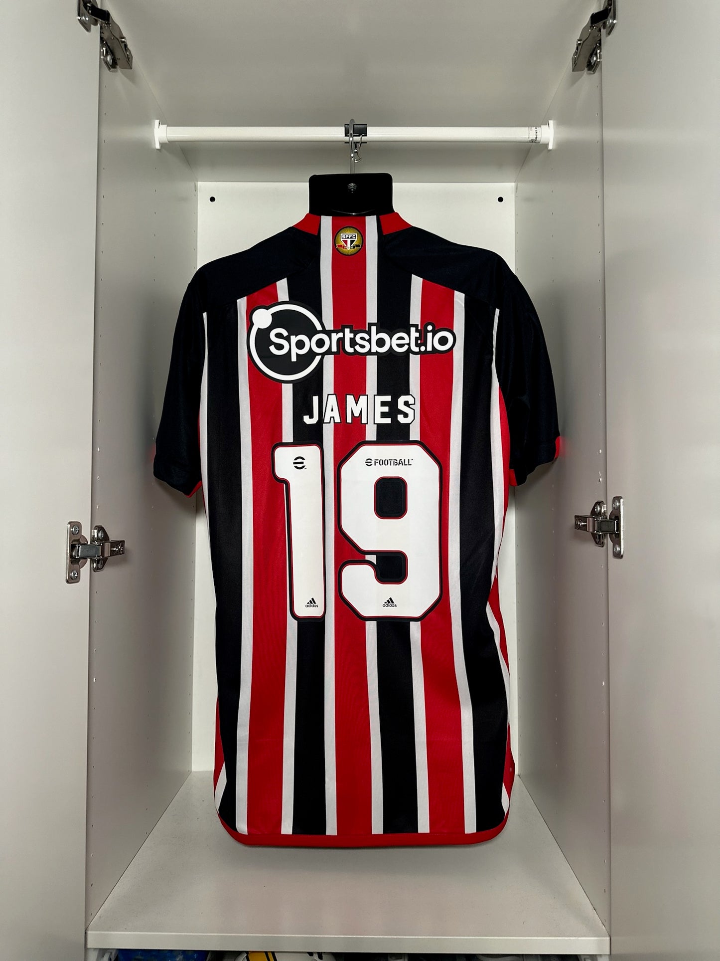 Sao Paulo FC James #19 - adidas - 2023/2024 - AWAY Kit