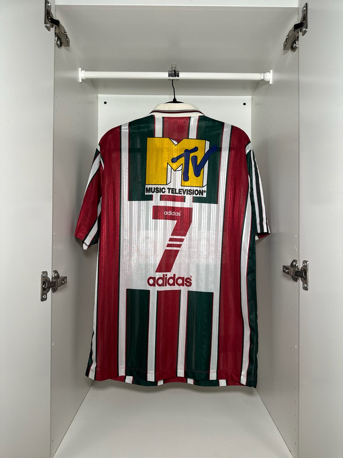 Fluminense #7 - adidas - 1997/1998 - HOME Kit