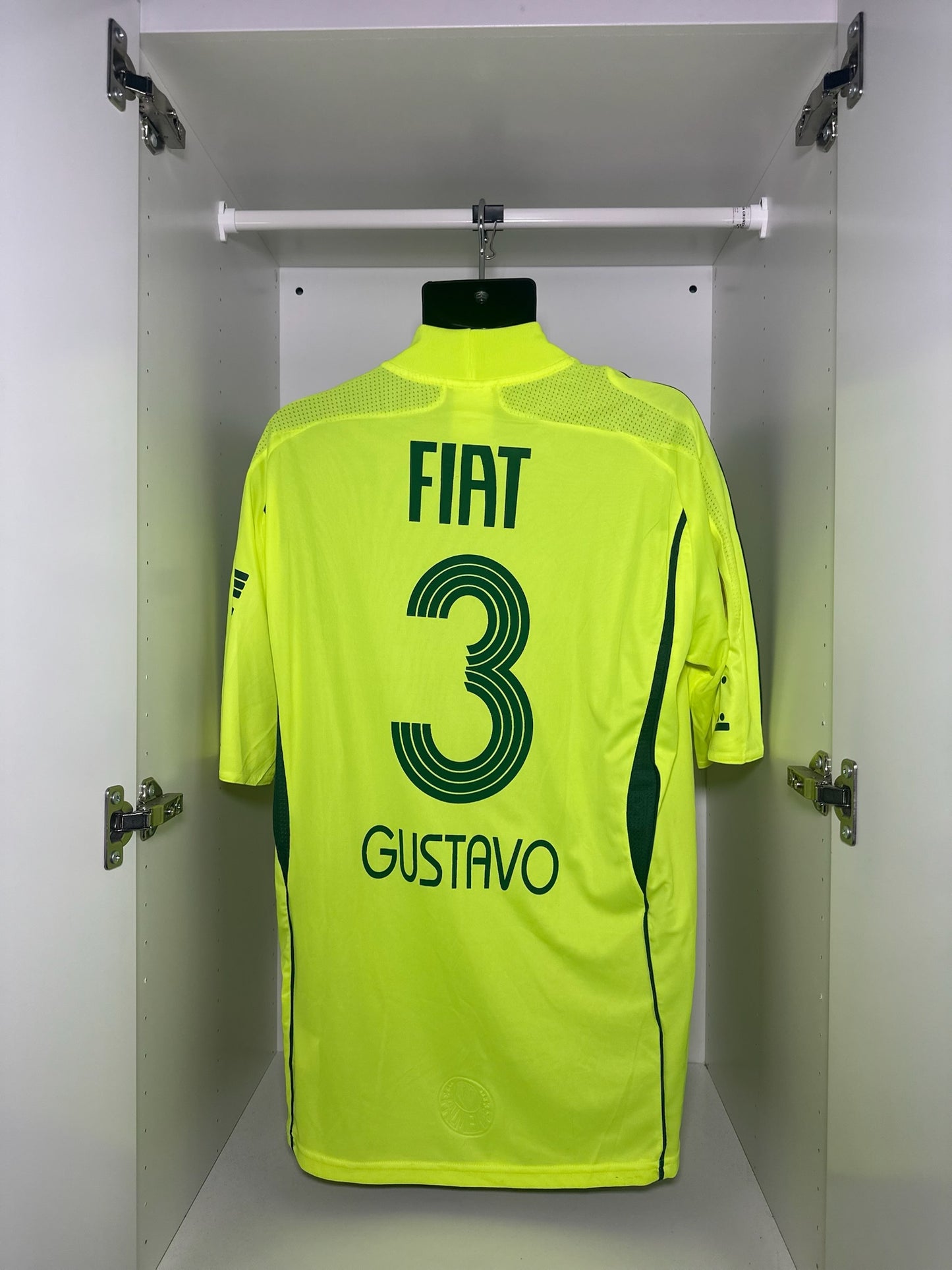 Palmeiras Gustavo #3 - adidas - 2008/2009 - AWAY Kit