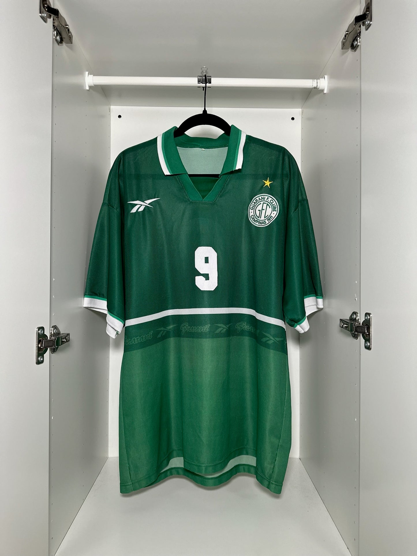 Guarani FC #9 - Reebok - 2000/2001 - HOME Kit