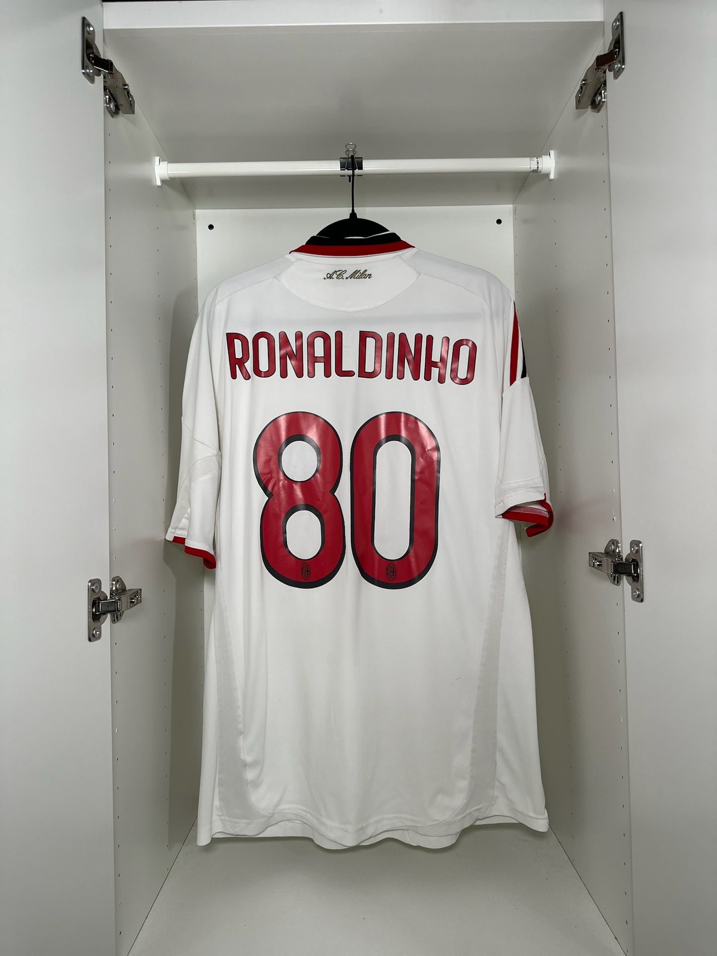 AC Milan Ronaldinho #80 - adidas - 2009/2010 - AWAY Kit