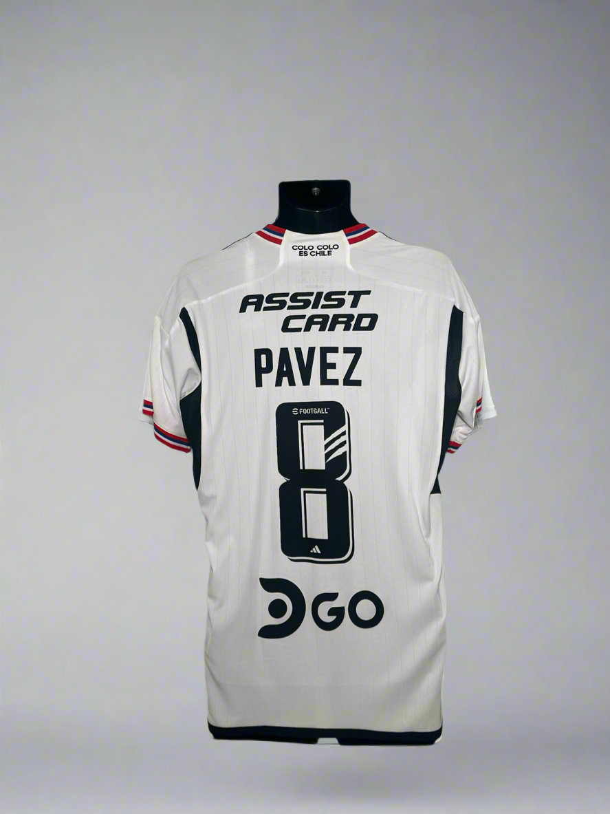 Colo Colo Pavez #8 - adidas - 2023/2024 - HOME Kit