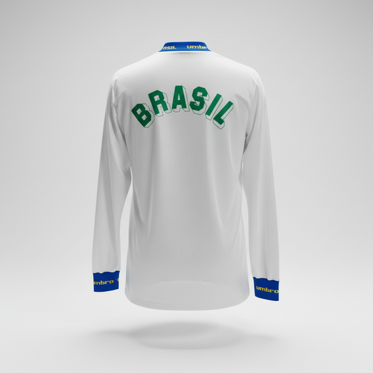 1994-1995 Brazil (CBF) Technical Staff Kit Soccer Jersey Shirt Umbro Large Authentic